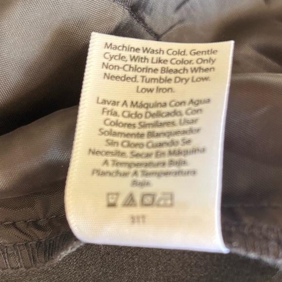 Grey Wide Leg Work Office Trousers - Picture 5 of 5